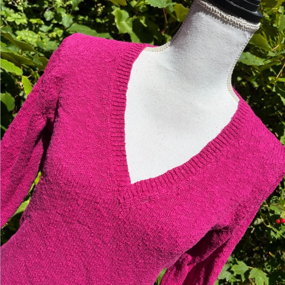 J.Crew, Fuchsia, Popcorn, Sweater